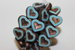 Heart 14x12 mm shine/dark bronze