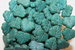 Leaf 13x11 mm matte/light picasso/blue