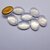Cabochon 14x10 mm shine