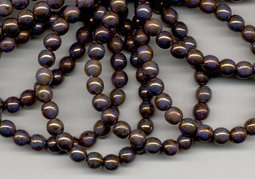 Round beads 6 mm luster