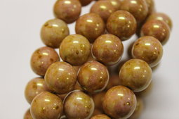 Round beads 12 mm luster