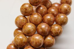 Round beads 12 mm luster