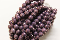 Round beads 8 mm shine/luster