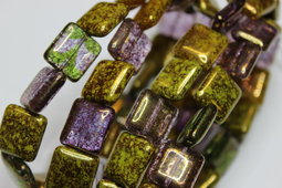 Rectangle 14x13 mm mix/shine/luster