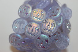 Halloween pumpkin 14 mm matte/AB one side