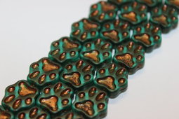 Cat paw 13 mm matte/old patina