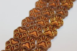 Cat paw 13 mm mix/matte/old patina