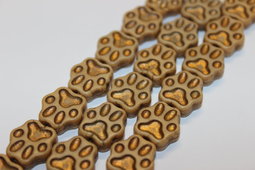 Cat paw 13 mm matte/bronze