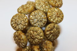 Dahlia 15 mm matte/picasso/bronze