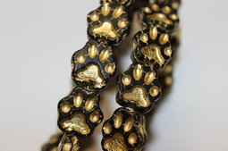 Cat paw 13 mm matte/bronze