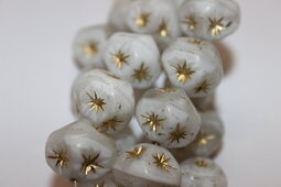 Snow globe 15 mm half matte/bronze