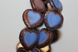Heart 18 mm Valentine shine/dark bronze