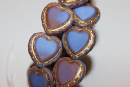 Heart 18 mm Valentine shine/bronze
