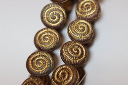 Spiral 14 mm matte/bronze