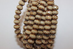 Rondells 7x5 mm shine/picasso