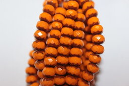 Rondells 7x5 mm shine/bronze