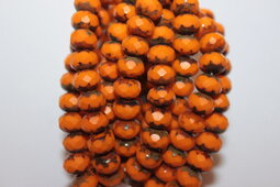 Rondells 7x5 mm matte/picasso