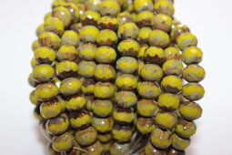 Rondells 7x5 mm shine/picasso