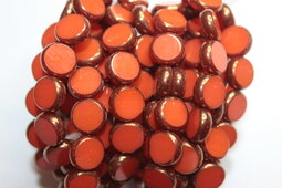 Lentils 10 mm shine/bronze