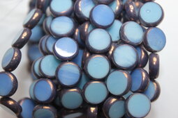 Lentils 10 mm shine/bronze