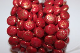 Lentils 10 mm shine/gold rain