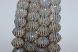 Bicone 12x10 mm shine/bronze