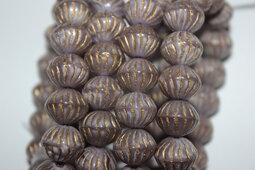 Bicone 12x10 mm shine/bronze