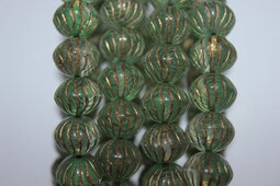 Bicone 12x10 mm shine/bronze