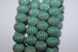 Bicone 12x10 mm shine/bronze