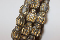 Monkey 14x11 mm matte/bronze