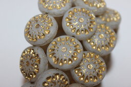 Mandala 18 mm matte/bronze