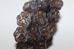 Cat paw 13 mm matte/old patina