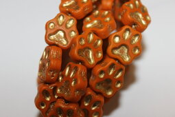 Cat paw 13 mm matte/bronze