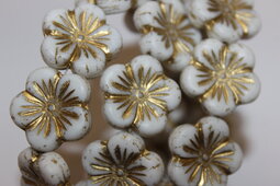 Hibiscus 20 mm matte/bronze