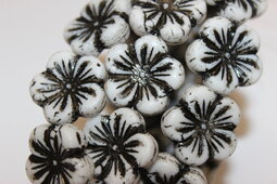 Hibiscus 20 mm matte/black