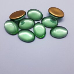 Cabochon 14x10 mm shine