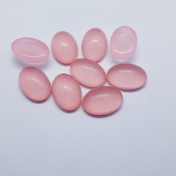 Cabochon 14x10 mm shine