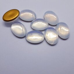 Cabochon 14x10 mm shine