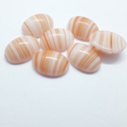 Cabochon 14x10 mm shine