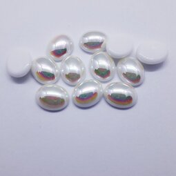 Cabochon 10x8 mm shine