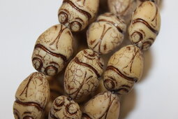 Scarab 19x13 mm matte/old patina