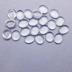 Cabochon 10x8 mm shine