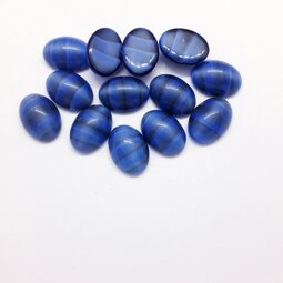 Cabochon 14x10 mm shine