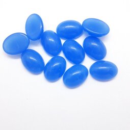 Cabochon 14x10 mm shine