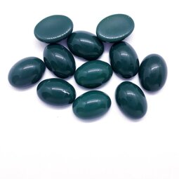 Cabochon 14x10 mm shine