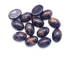 Cabochon 14x10 mm shine