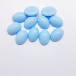 Cabochon 14x10 mm shine