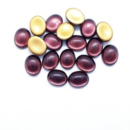 Cabochon 10x8 mm shine