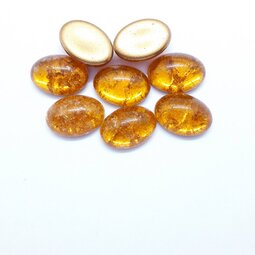 Cabochon 14x10 mm shine