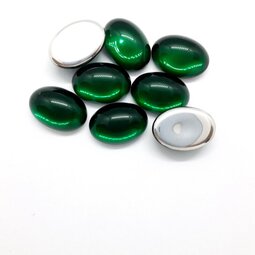 Cabochon 14x10 mm shine